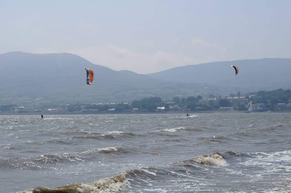 Kite Surfing in Warrenpoint | Carlingford Lough