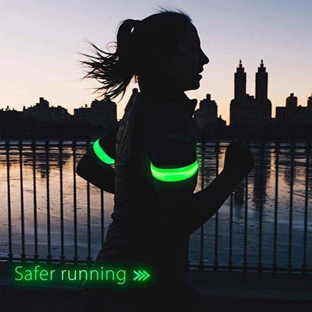 LED Armband, Flashing Reflective Led Safety 