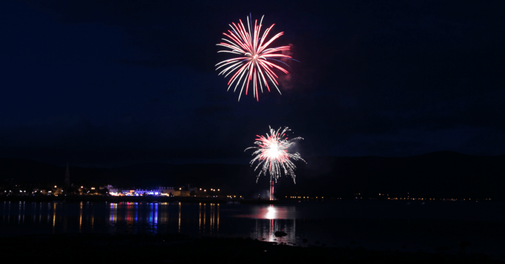 Maiden of the Mournes 2018 Fireworks Display