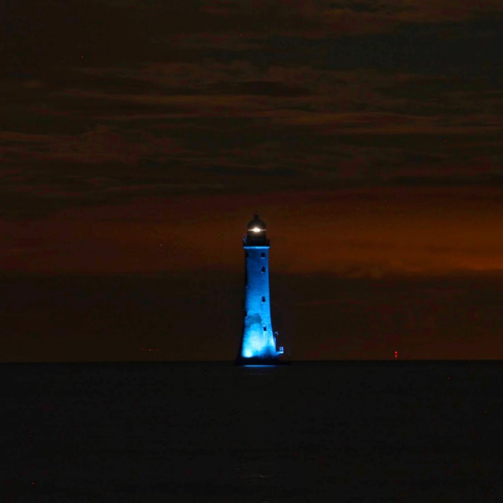 Blue Light Haulbowline Lighthouse Cranfield
